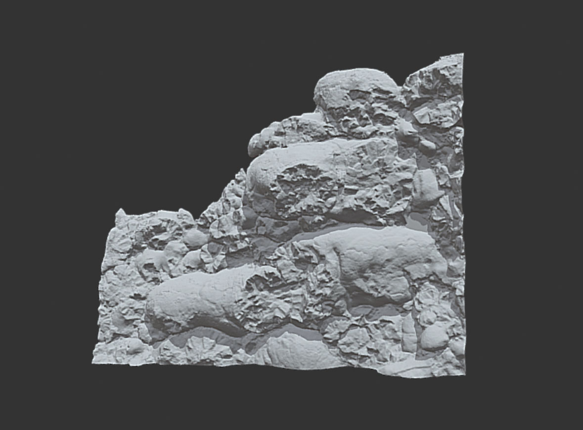 Lava almohadillada -detalle- (Cretácico)